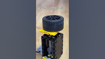 Linear Actuator Mechanisms #lego #legotechnic #mechanical #mechanism #creative #engineering