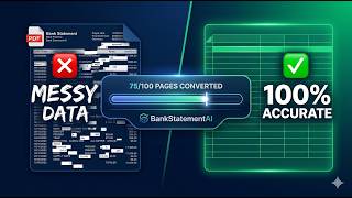 How to Convert 100+ Page Bank Statements with 100% Accuracy (New AI UI)