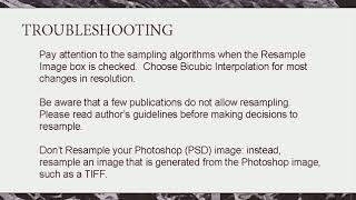 037 To Output: Set Resolution for Publications Figures Plates