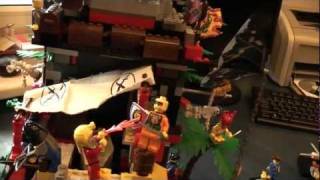 Gojiitaafs Lego World Creation - Woods Prison Tower . . . Full Hd