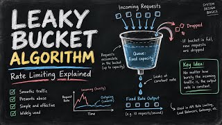 Leaky Bucket Algorithm Explained: Rate Limiting with Constant Output