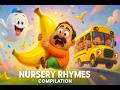Lalaji Ne Kela Khaya + Bhoot Aaya + School Bus Rhymes | Hindi Kids Songs #hindirhymes