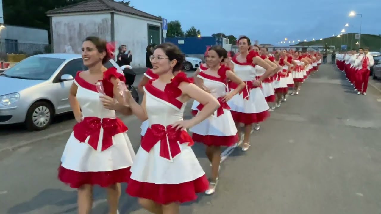 Arraial da Marcha dos Arrifes, Ponta Delgada São Miguel Açores Portugal - 07.06.2024 #marchas