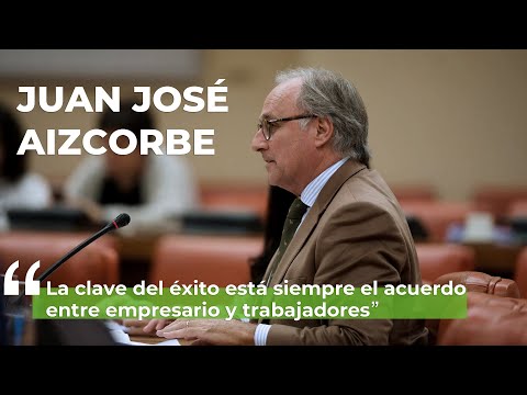 Aizcorbe,: ‘La clave del éxito está siempre en el acuerdo entre empresario y trabajadores’