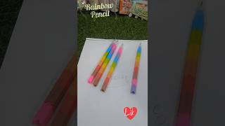 Beautiful  Colourful Pencil #shortsfeed #shorts #stationarycollection #art #youtubeshorts #trending
