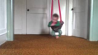 Zombie Baby bouncy swing