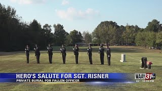 Hero's Salute for Sgt. Risner