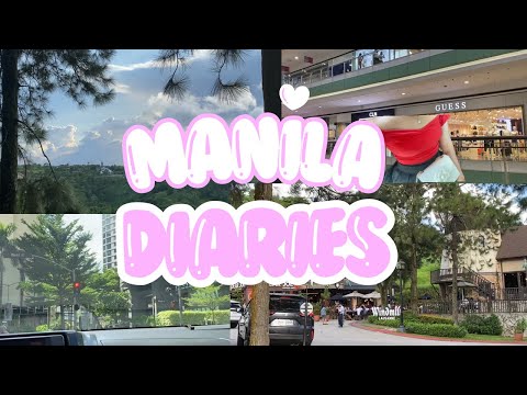 MANILA DIARIES🎀👚| lots of shopping, road-trip, and unexpected tagaytay side quest