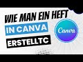 Wie man ein Heft in Canva erstellt