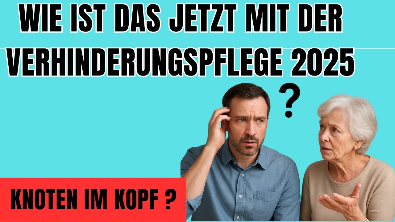 Verhinderungspflege 2025 + Kurzzeitpflege 2025  = 1 Budget: So nutzt du es clever!