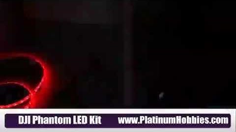 DJI Phantom 3, Phantom 2, Phantom 2 Vision, Phantom 2 Vision +, LED Light Kit