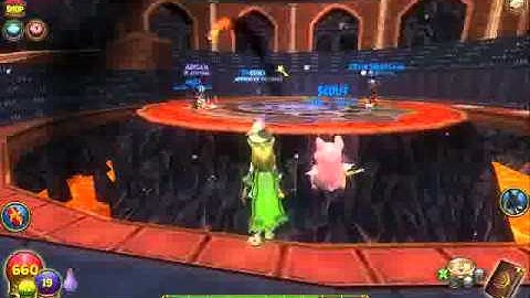 Wizard 101- Team Yojimbo 1v1 (4/22/2012) Abigail vs. Kevin FF