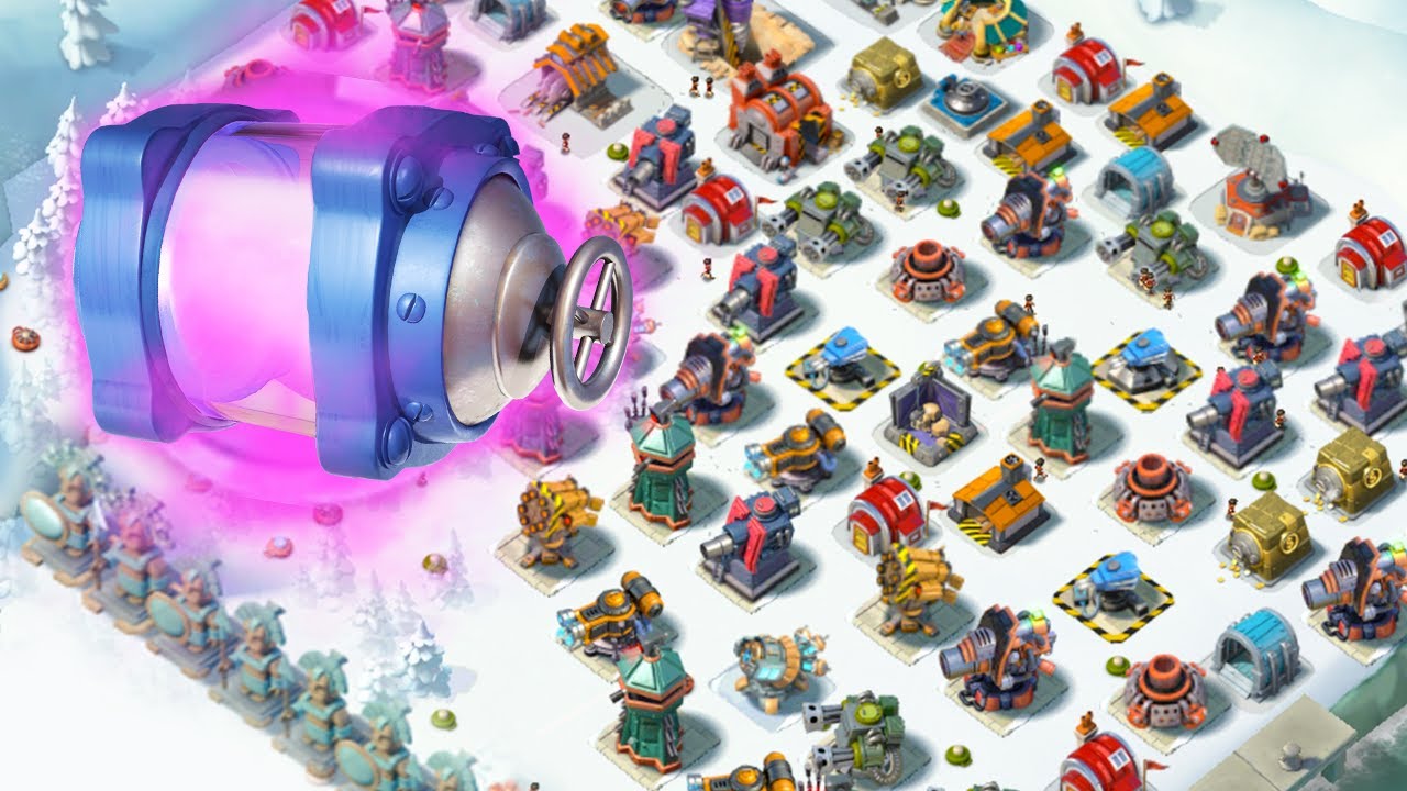 Boom Beach Speed Serum makes these bases look easy...