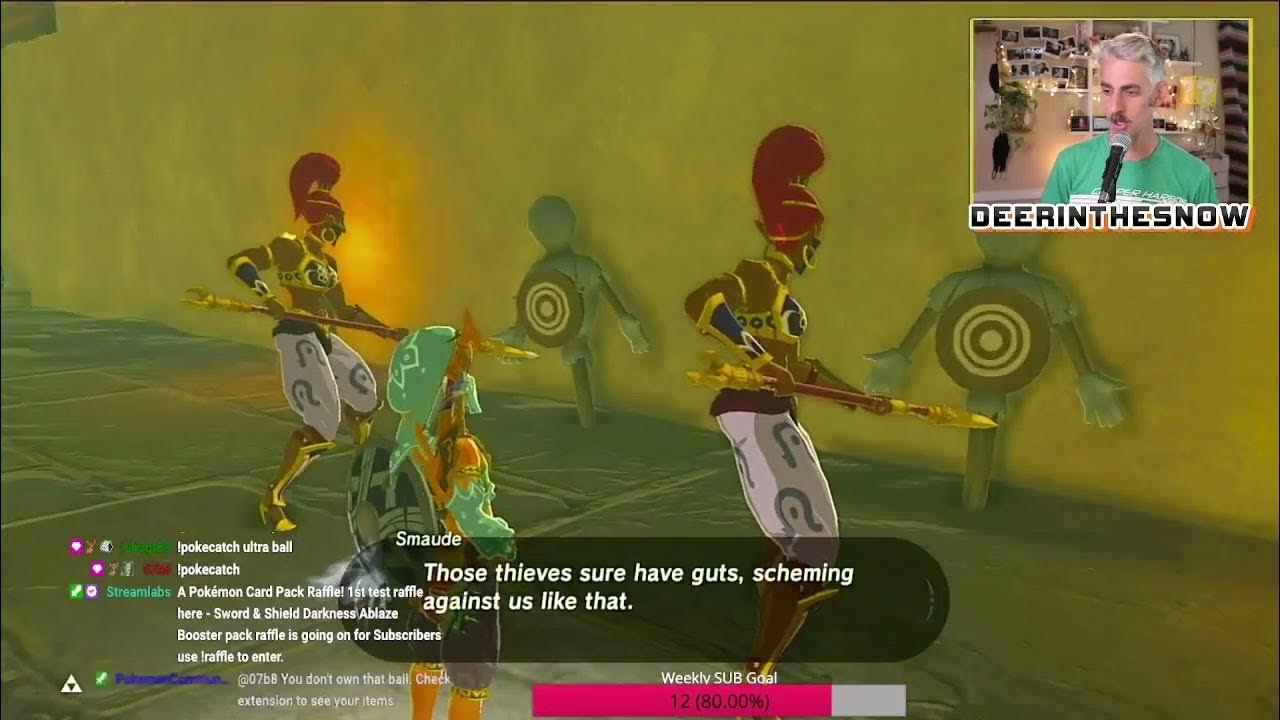 Thunder Helm Quest Meeting Riju and Defeating the Yiga Clan YouTube