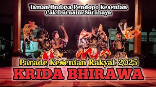 Jaranan Yakso Krida Bhirawa Live Taman Budaya Cak Durasim Surabaya