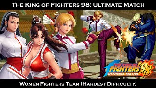 The King of Fighters '98 Ultimate Match - Women Fighters Team (Hardest Difficulty)