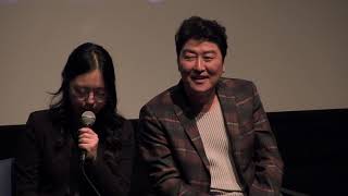 Parasite  Bong Joon Ho, Song Kang Ho, and Park So Dam Q&A