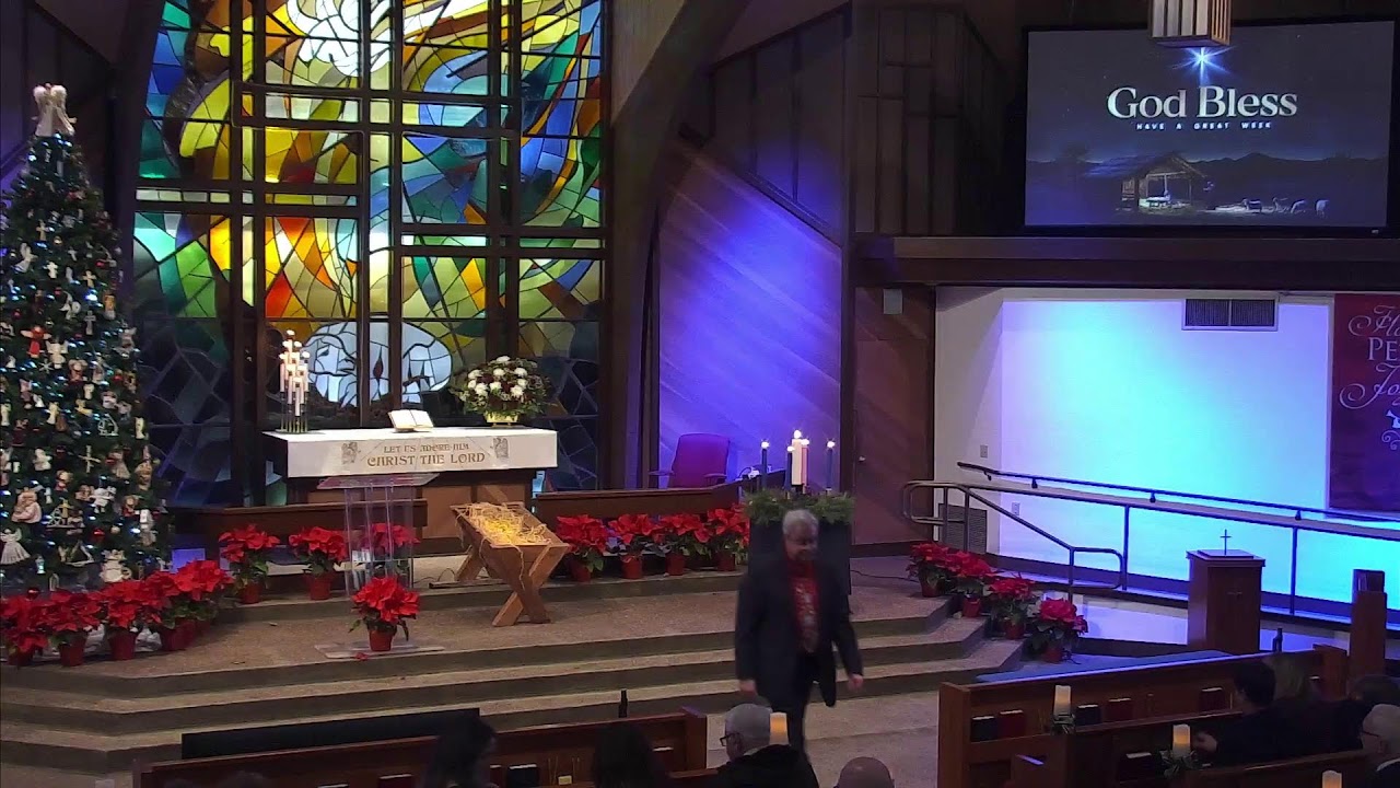 2025-12-24 "The Dear Christ Enters In" - Contemporary Service