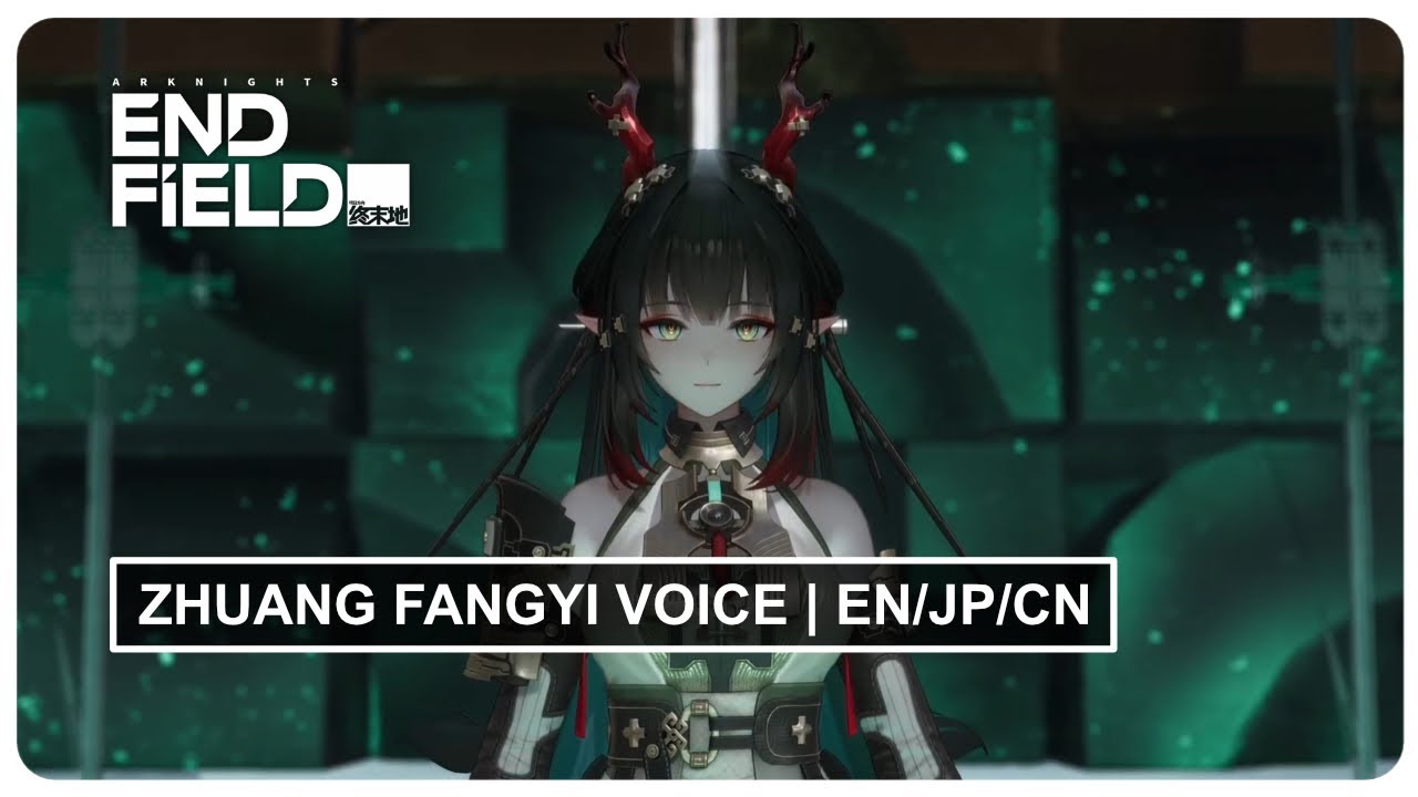 Zhuang Fangyi Voice Comparison | EN vs JP vs CN? | Arknights Endfield 1.0 (Cutscene)