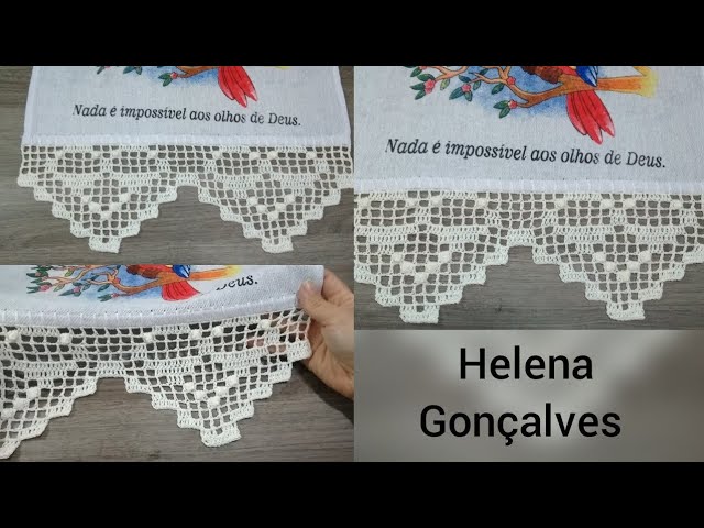 Barradinho coração canhoto ❤️#helenagonçalves #crochet #barradodecroche #artesanato #semprecirculo