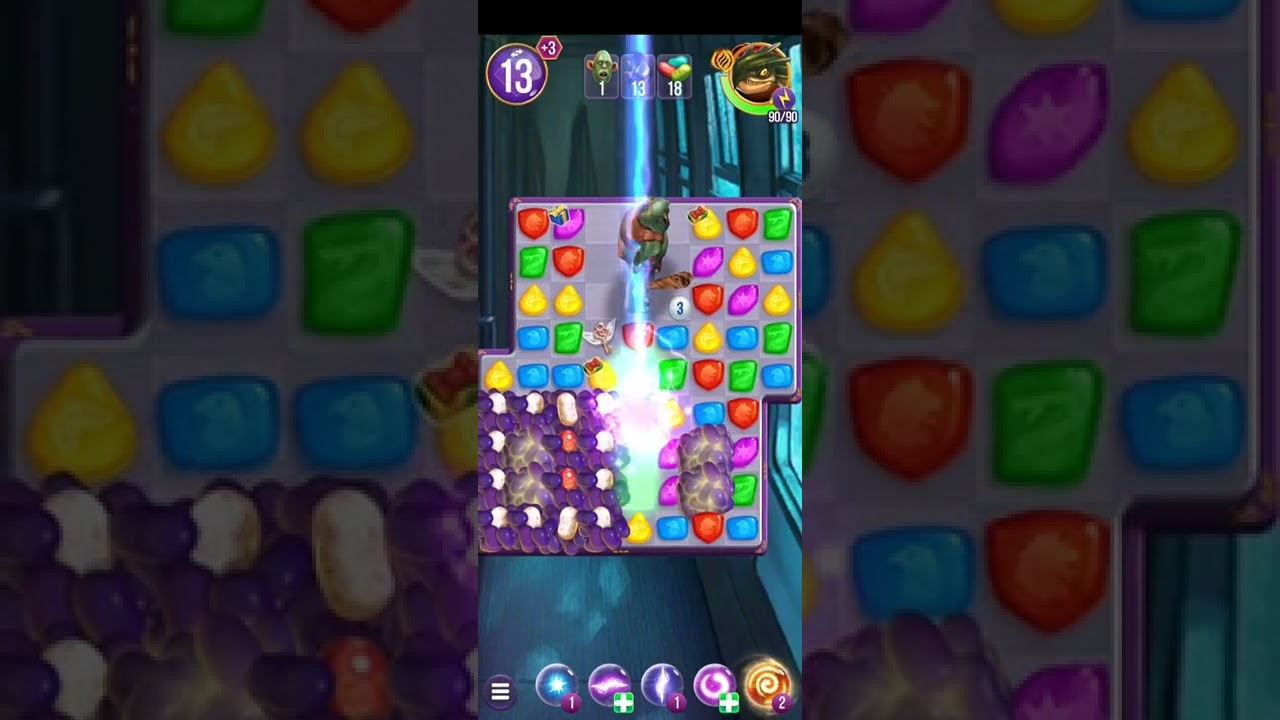 Harry Potter: Puzzles & Spells level 2576 no boosters