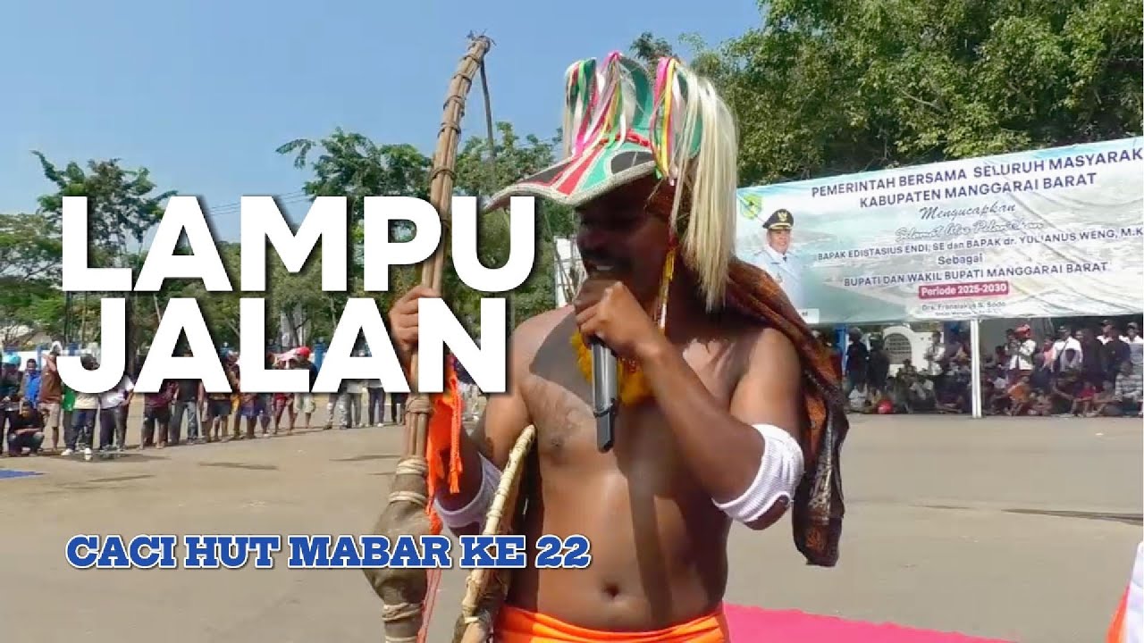 Aksi LAMPU JALAN di HUT MABAR ke-22 di Labuan Bajo