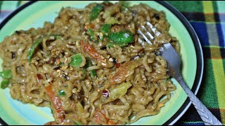 Super Creamy Maggi without Cheese | How to make white sauce maggi at home