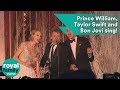 Prince William, Taylor Swift and Bon Jovi sing Livin' On a Prayer - FULL VERSION