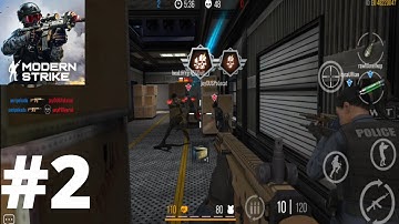 Modern Strike Online Gameplay Walkthrough Part 2 (Android, iOS) | Mito Gaming