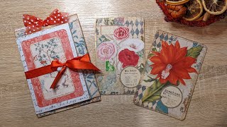 Winter Botanical Folio (Pt 3) - Finishing The Junk Journal Envelope Folio | #TattyTreasure Challenge