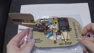 Hover:bit introduction & unboxing - securing the wiring (by MakeKit) - Part 4