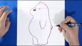 Как нарисовать Ледяной медведь | Мы голые медведи