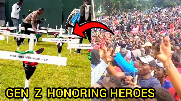 MEMORIAL CONCERT AT UHURU PARK: GEN Z HONORS FALLEN PROTESTORS IN RECORD TURNOUT