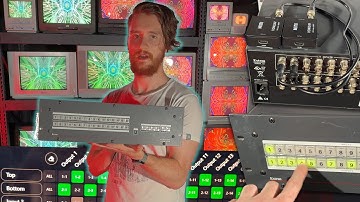 How to Make a CRT Video Wall Matrix - Tutorial