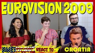 Americans react to Eurovision 2009 Croatia Igor Cukrov feat. Andrea Lijepa Tena Resimi