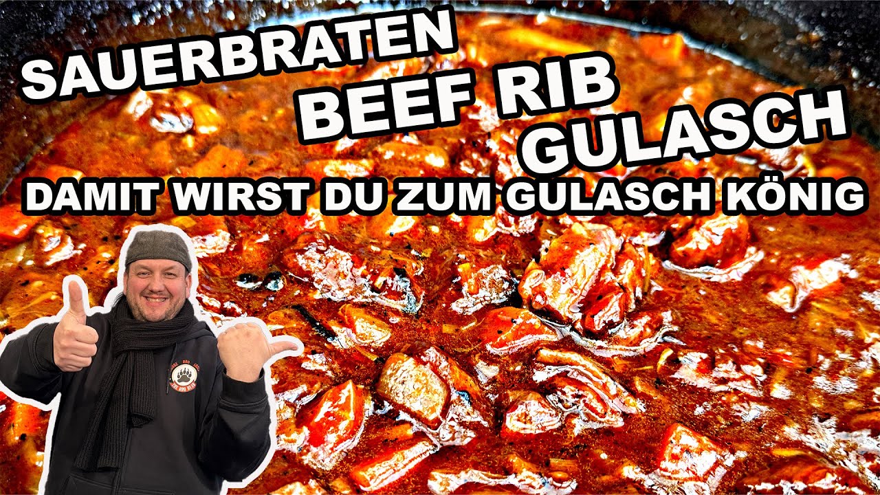 Sauerbraten Gulasch das perfekte next Level Gulasch | The BBQ BEAR