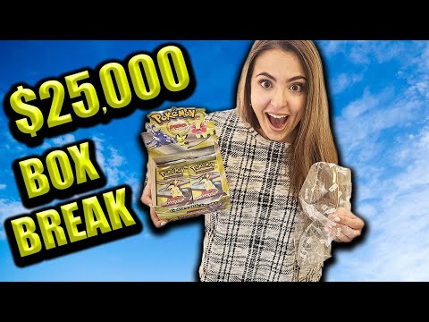 Opening a $25,000 Neo Genesis Pokemon Box at Home!