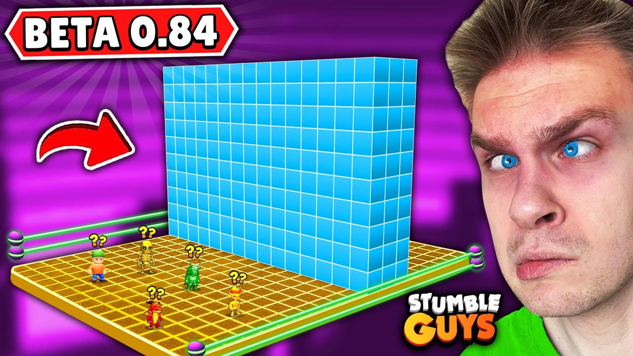 Czy NOWA (PANCERNA ŚCIANA) ⚠️ na BLOCK DASH z *BETA 0.84* 🧱 TAK ma WYGLĄDAĆ w Stumble Guys?! 😱