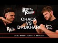 Ep.06: Drukhari vs Chaos (Knights and Death Guard) 2000pts Warhammer 40k Battle Report 9th Edition