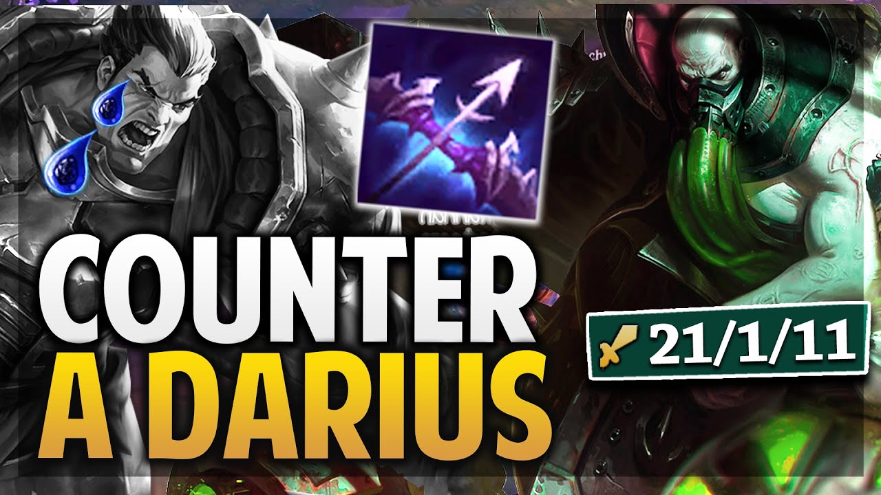 ¡JUEGA DARIUS Y LE HAGO COUNTER! URGOT ES DIOS League of Legends