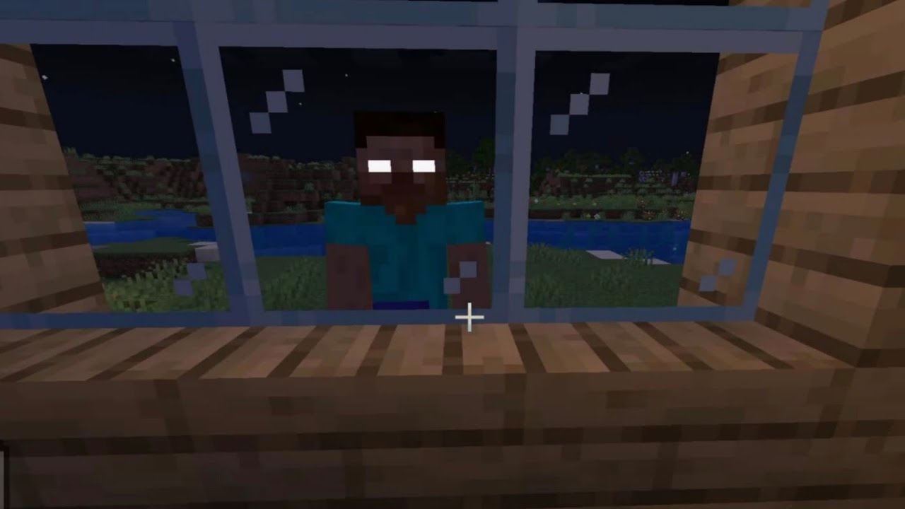 TRY TO SURVIVE WHILE HEROBRINE WATCHING ME
