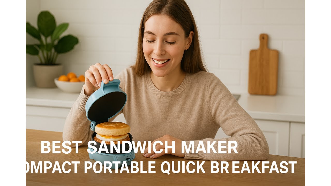 🥪 Компактная сэндвичница T-fal | Лучшая компактная портативная сэндвичница для быстрого завтрака 🥪