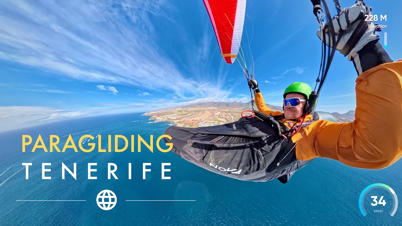 Paragliding Tenerife - Gleitschirm Faszination Teneriffa