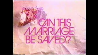 Can This Marriage Be Saved? 1989 Dr. Brenda Wade