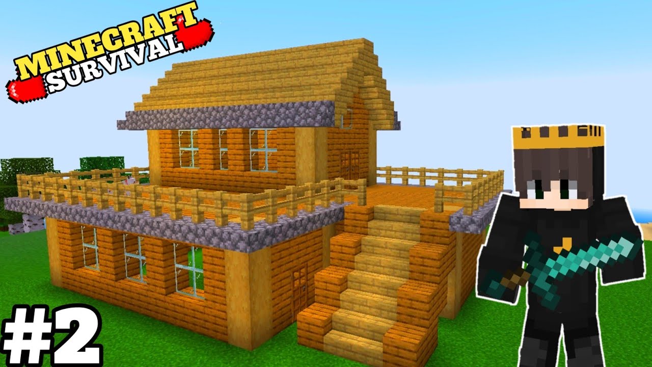 I Am Build A Wooden House Survival Series poket edition - YouTube