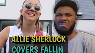 ALLIE SHERLOCK - My version 'FALLIN' Alicia Keys REACTION VIDEO