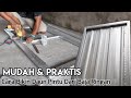 Cara Bikin Daun Pintu Dari Baja Ringan | How To make a door from mild  steel