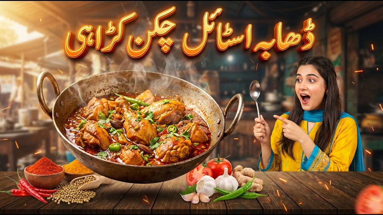 Dhaba Style Chicken Karahi | How To Make Quick & Yummy Karahi Recipe 