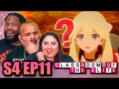 Can We Trust Nanase?!  👉 Classroom Of The Elite Reaction Episode 11 S4 日本語字幕付き