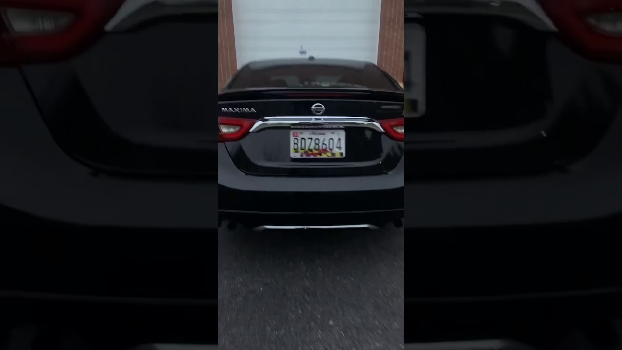 17’ Nissan Maxima INSANE EXHAUST (Straight Piped)